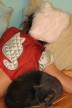 Mandate of Heaven Denim Halter Dress